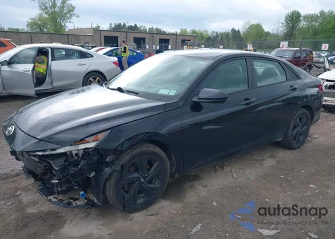 2021 Hyundai Elantra Sel from USA, damaged, VIN 5NPLM4AG1MH001123